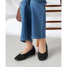 ラメニットパンプス