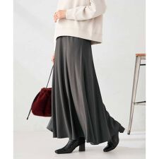 アー・ヴェ・ヴェ(a.v.v)の【マシンウォッシャブル】セミフレアスカート