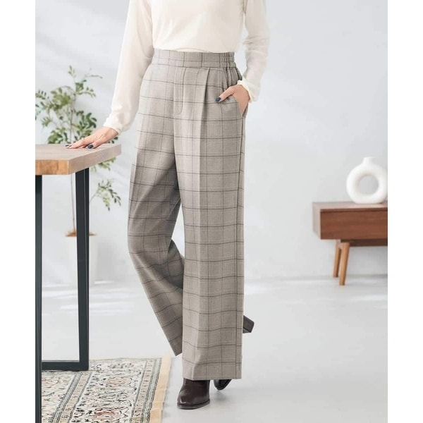 Monotono フラワー刺繍ワイドパンツ | ホコモモラ(JOCOMOMOLA