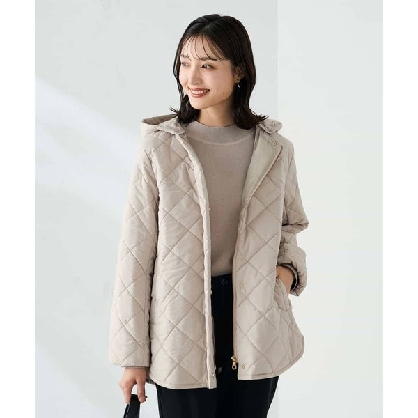 スピックアンドスパン ウールライクノーカラージャケット ブラウン　38 スピックアンドスパン ウールライクノーカラージャケット ブラウン 38