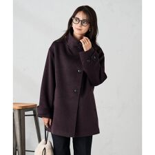 アー・ヴェ・ヴェ(a.v.v)のスタンドカラーミディコート