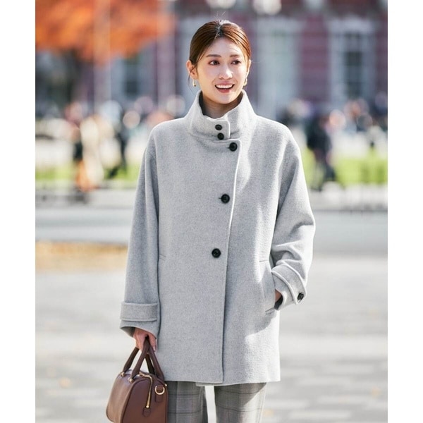 スタンドカラーミディコート | アー・ヴェ・ヴェ(a.v.v) | マルイ