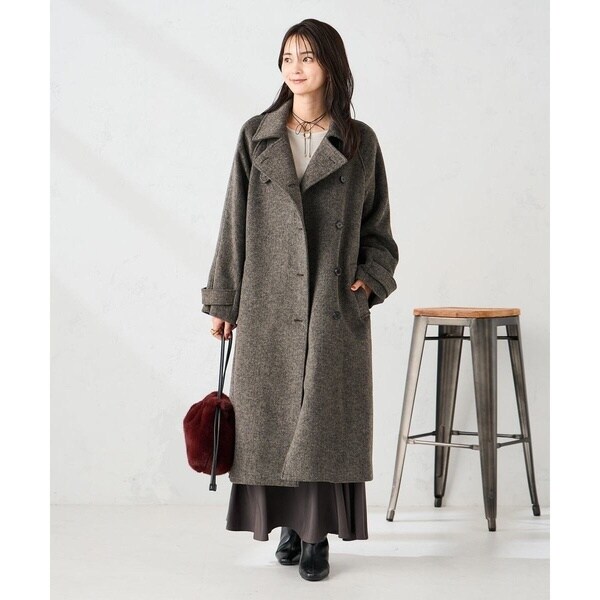 2WAY】テーラードロングコート | アー・ヴェ・ヴェ(a.v.v) | マルイ