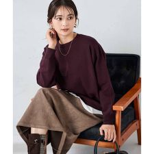 アー・ヴェ・ヴェ(a.v.v)の【2点セット】クロップドニット＆ベーシックブラウス