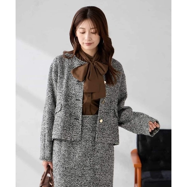 ショールカラー中綿コート | アー・ヴェ・ヴェ(a.v.v) | マルイウェブ