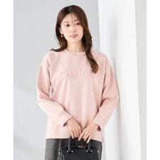 アー・ヴェ・ヴェ(a.v.v)のエンボスロゴスウェードトップス