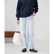 ストレートデニムパンツ