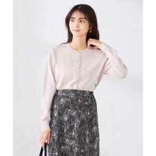 【洗える/UVカット】クルーネックカーディガン