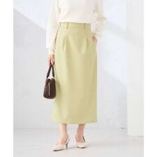 【洗える】ストレッチナロースカート