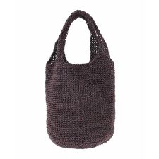 ラメ編みミニバッグ