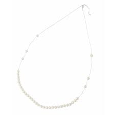 アシンメトリーパール調ネックレス