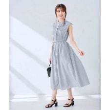 フレアシャツワンピース