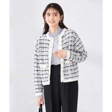 ファンシーツイードカーディガン