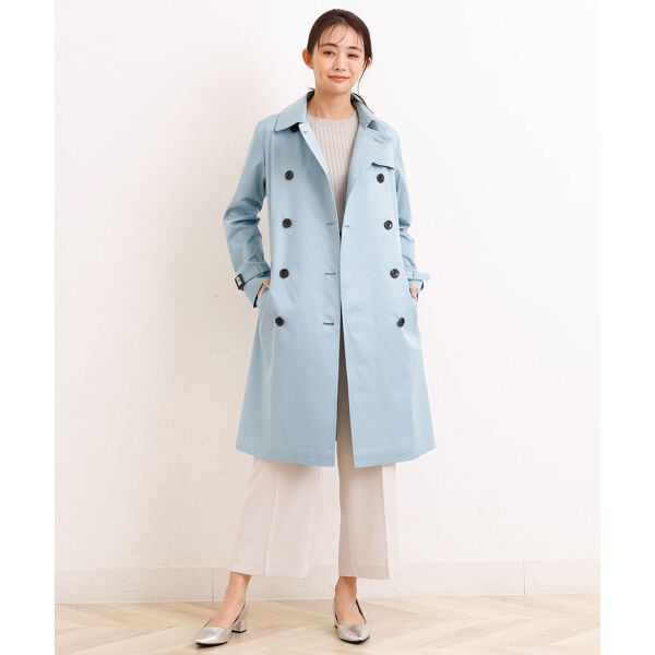 【はっ水加工・防花粉】ベーシックトレンチコート