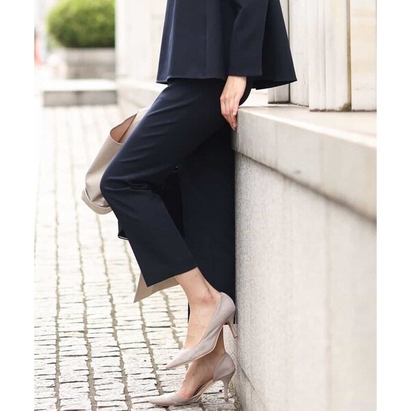 通勤におすすめ/制菌加工/洗える】ベーシックテーパードパンツ | MK