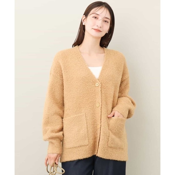 カーディガン 2024AW/ブークレーニットカーディガン/洗える レディース 洗える】ブークレニット カーディガン / any SiS | ファッション