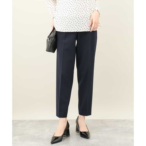 【23区】新品 フランネル ウエストゴムパンツ 中村アンさん着用】ぺスカラムフランネル ウエストゴムパンツ