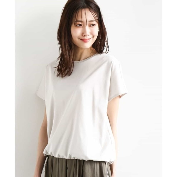 MK ミッシェルクラン（MK MICHEL  ）/【秋めくトップス/洗える】フクレジャガード五分袖プルオーバー 秋めくトップス/洗える】フクレジャガード五分袖プルオーバー | MK