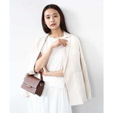 【トレンド/洗える】カラミメッシュシアージャケット