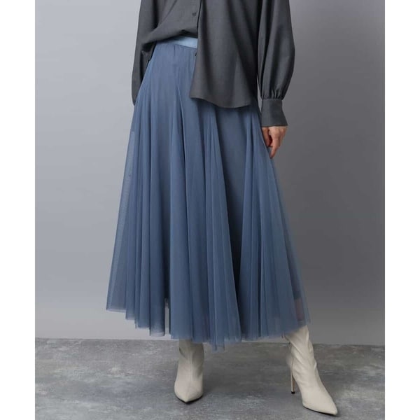SOLD  OUT  MK  KLEIN  ウール混スカート SOLD OUT MK KLEIN ウール混スカート