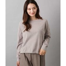 MK ミッシェルクラン(MK MICHEL KLEIN)の【秋カラー/洗える】モールヤーンボートネックニット