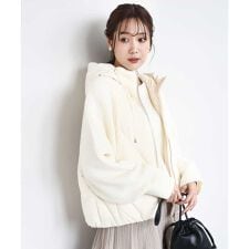 MK ミッシェルクラン(MK MICHEL KLEIN)の<追加>【今年も登場/本命コート】ニットスリーブダウンブルゾン