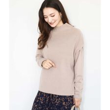 MK ミッシェルクラン(MK MICHEL KLEIN)の【ツインセット】ハイネックジレ×クルーネックニット