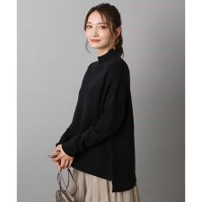 MK ミッシェルクラン(MK MICHEL KLEIN)の【ツインセット】ハイネックジレ×クルーネックニット