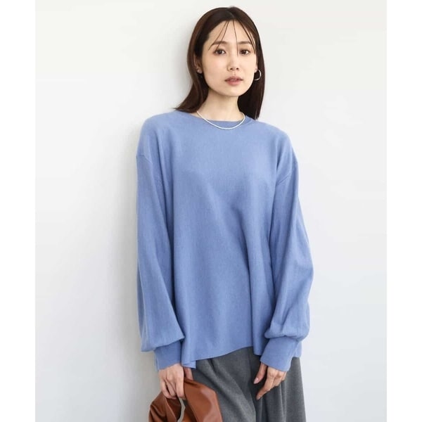 MK ミッシェルクラン（MK MICHEL  ）/【ウール混/ビジネス洗える】フレアーシルエットチュニックニット ウール混/ビジネス洗える】フレアーシルエットチュニックニット | MK