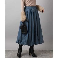 MK ミッシェルクラン(MK MICHEL KLEIN)の【プルオンタイプ/トレンド/洗える】バルーンシルエットスカート