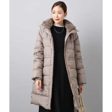 MK ミッシェルクラン(MK MICHEL KLEIN)の<追加>【撥水加工】ベーシックタフタ ロングダウンコート