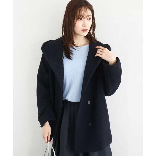 新品　fennel 定価¥2万9900円　パイピングデザインリバーシブルコート 新品 fennel 定価¥2万9900円 パイピングデザインリバーシブル