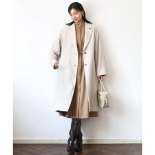 [超軽量]エアリアルウール チェスターコート