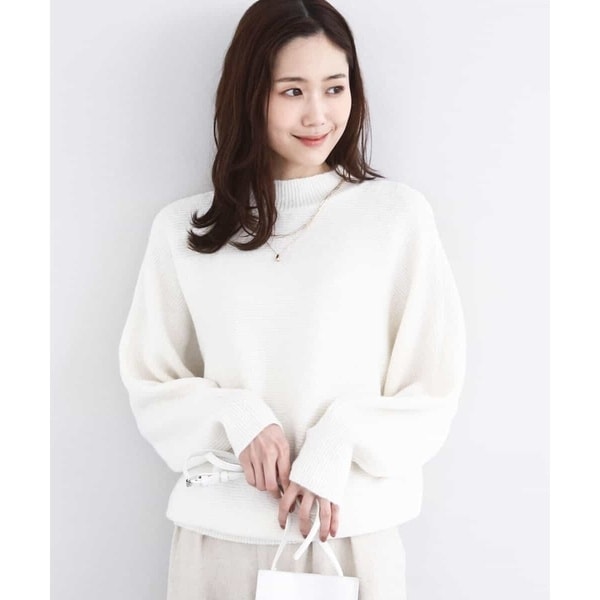 MK KLEIN トップス クロップド丈ラメニット×フレアーデシンタンクトップ アンサンブル