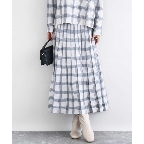 [}C]yHOLIDAY/ȂSETUP/􂦂z`FbNv[cjbgXJ[g/MK ~bVFNiMK MICHEL KLEIN j x[W