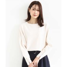 【春ニット/4色展開/洗える】ドルマンスリーブニット