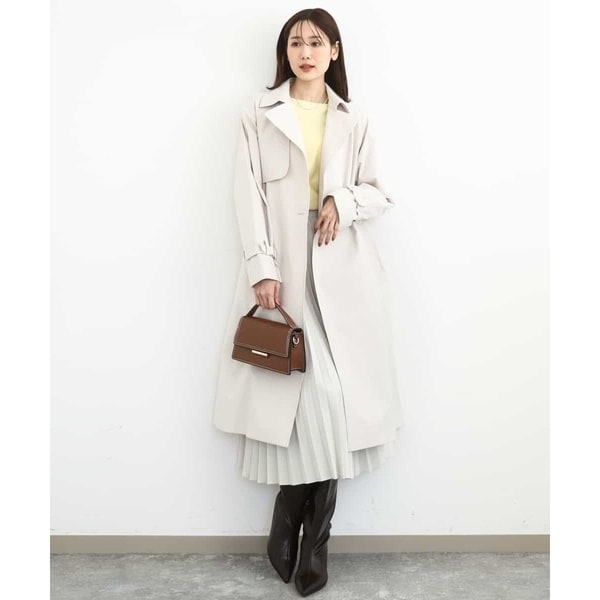 コットンライクウォッシャブルトレンチコート | スローブ イエナ(SLOBE