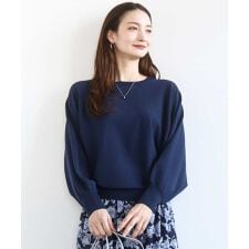 前後2wayラメドルマンニット/洗える