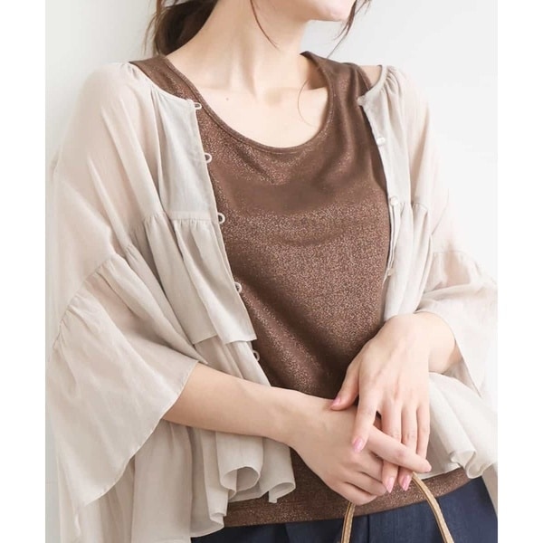 タグ付き新品　MISSONI ラメ　きらきらニットタンクトップ 予約]ラメミックスヤーンニットタンクトップ/シルバー – Lumier