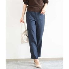 ハイストレッチ細身シルエットパンツ/洗える