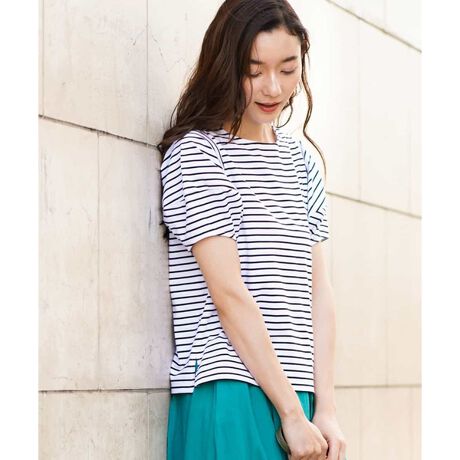 洗濯機で洗える バルーン袖カットソー Mk ミッシェルクラン Mk Michel Klein Fkkgg ファッション通販 マルイウェブチャネル