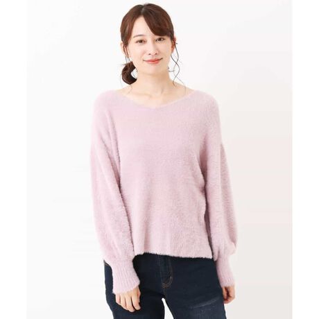 洗える シャギーニット Mk ミッシェルクラン Mk Michel Klein Fkfam ファッション通販 マルイウェブチャネル