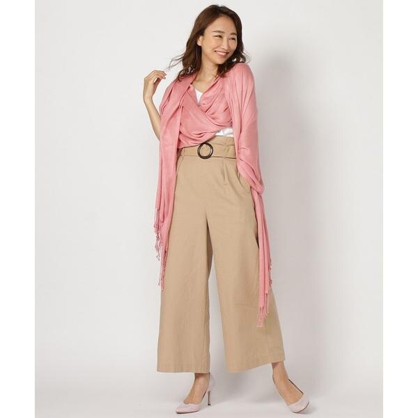 サマンサタバサ★神崎恵ＵＶカットコレクション★人気ベージュショール Samantha Thavasa - 神崎恵さん コラボ ＵＶカット ショート