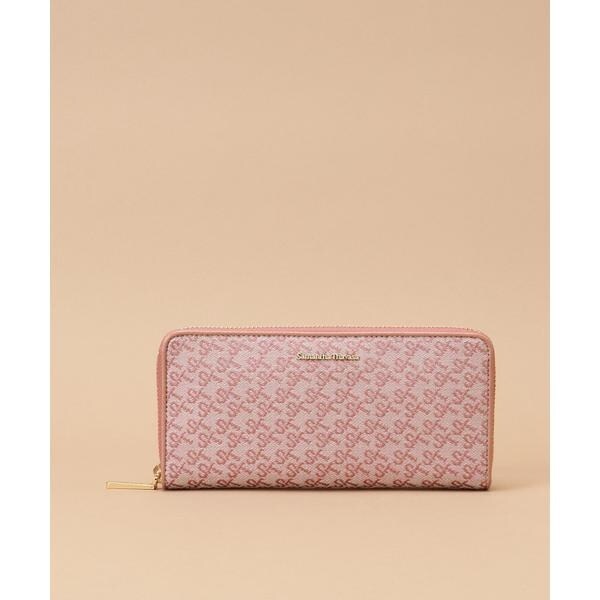 すぐ届く☆【Samantha】ST Jacquard ラウンド長財布 ST Jacquard ラウンド長財布