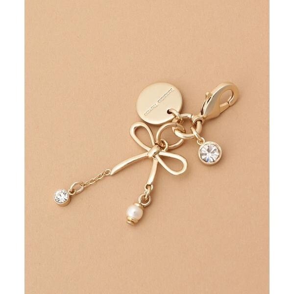 ゴールドリボンファスナーチャーム | サマンサタバサ(Samantha ゴールドリボンファスナーチャーム | サマンサタバサ(Samantha
