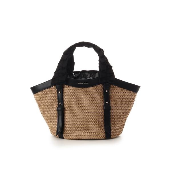 巾着付きフリルハンドルカゴバッグ | サマンサタバサ(Samantha Thavasa