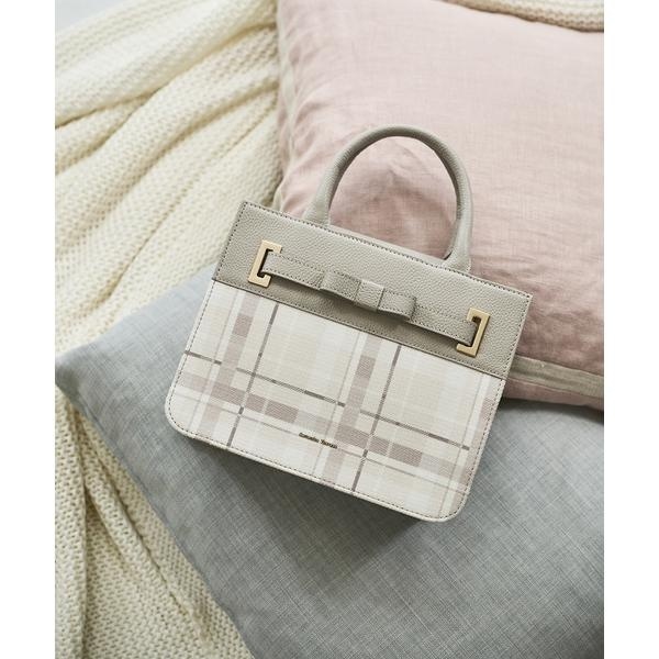 チェック柄エムシュシュ トートバッグ | サマンサタバサ(Samantha