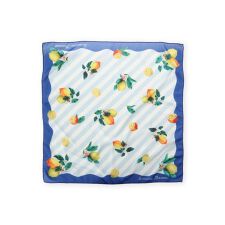 ストライプレモンモチーフ スカーフ