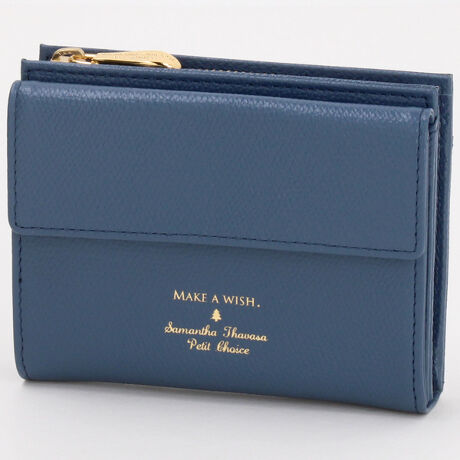 ゴールド箔押しL字型ジップマルチ財布 | サマンサタバサプチチョイス  