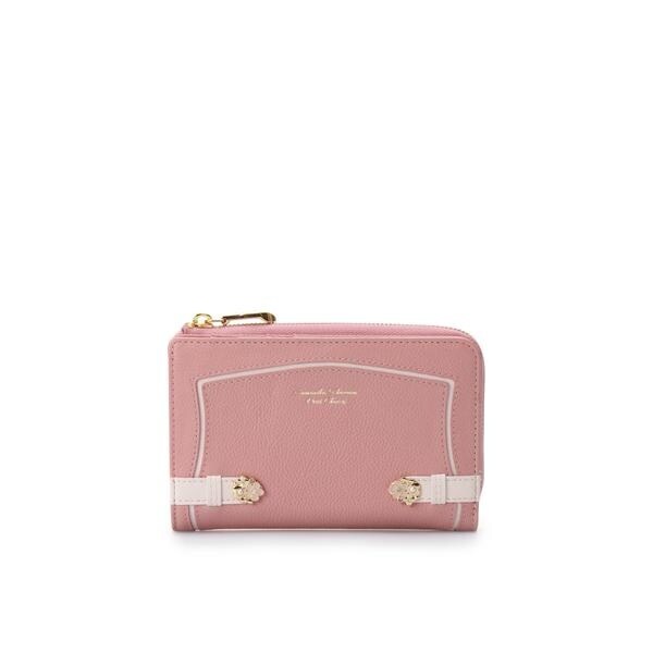 フラワー金具ベルト 折財布 | サマンサタバサプチチョイス(Petit